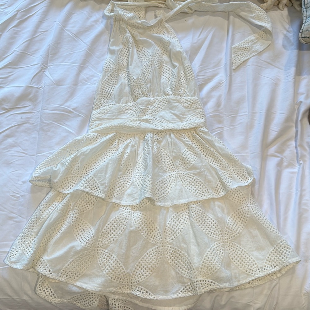Hello Molly Ivy Dress (white)